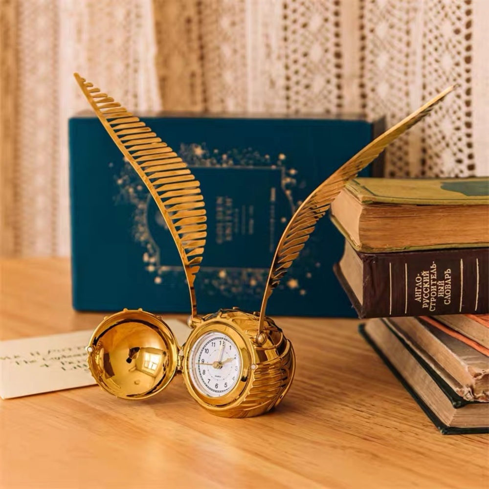 Gold Snitch Clock Pottery Barn Teen collection